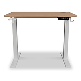 Koble Gino Compact 90cm Adjustable Smart Desk Ash from Roseland Furniture