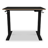 Koble Gino Compact 90cm Adjustable Smart Desk Black from Roseland Furniture