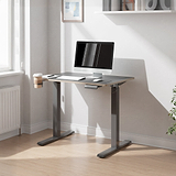 Koble Gino Compact 90cm Adjustable Smart Desk Black from Roseland Furniture