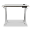 Koble Gino Compact 90cm Adjustable Smart Desk White from Roseland Furniture