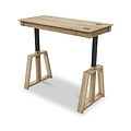 Nora Smart Electric Height Adjustable Desk with wireless charging for office