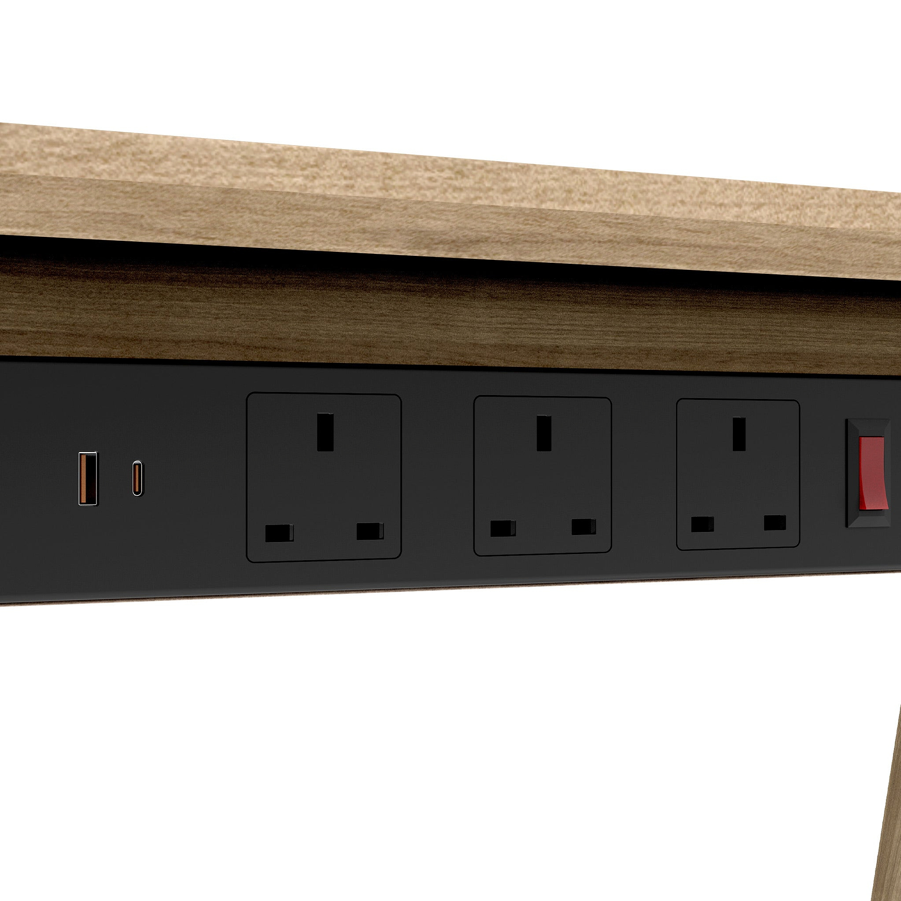 Nora Smart Electric Height Adjustable Desk with wireless charging for office