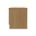 Kilgarth Modern Oak 2 Drawer Bedside Table by Roseland Furniture