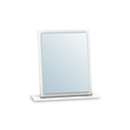 Kilgarth White Mirror by Roseland Furniture