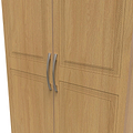 Kilgarth Modern Oak 2 Door Wardrobe by Roseland Furniture