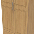 Killgarth Oak 2 Door 2 Drawer Wardrobe