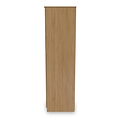 Kilgarth Modern Oak Triple Mirror Wardrobe by Roseland Furniture