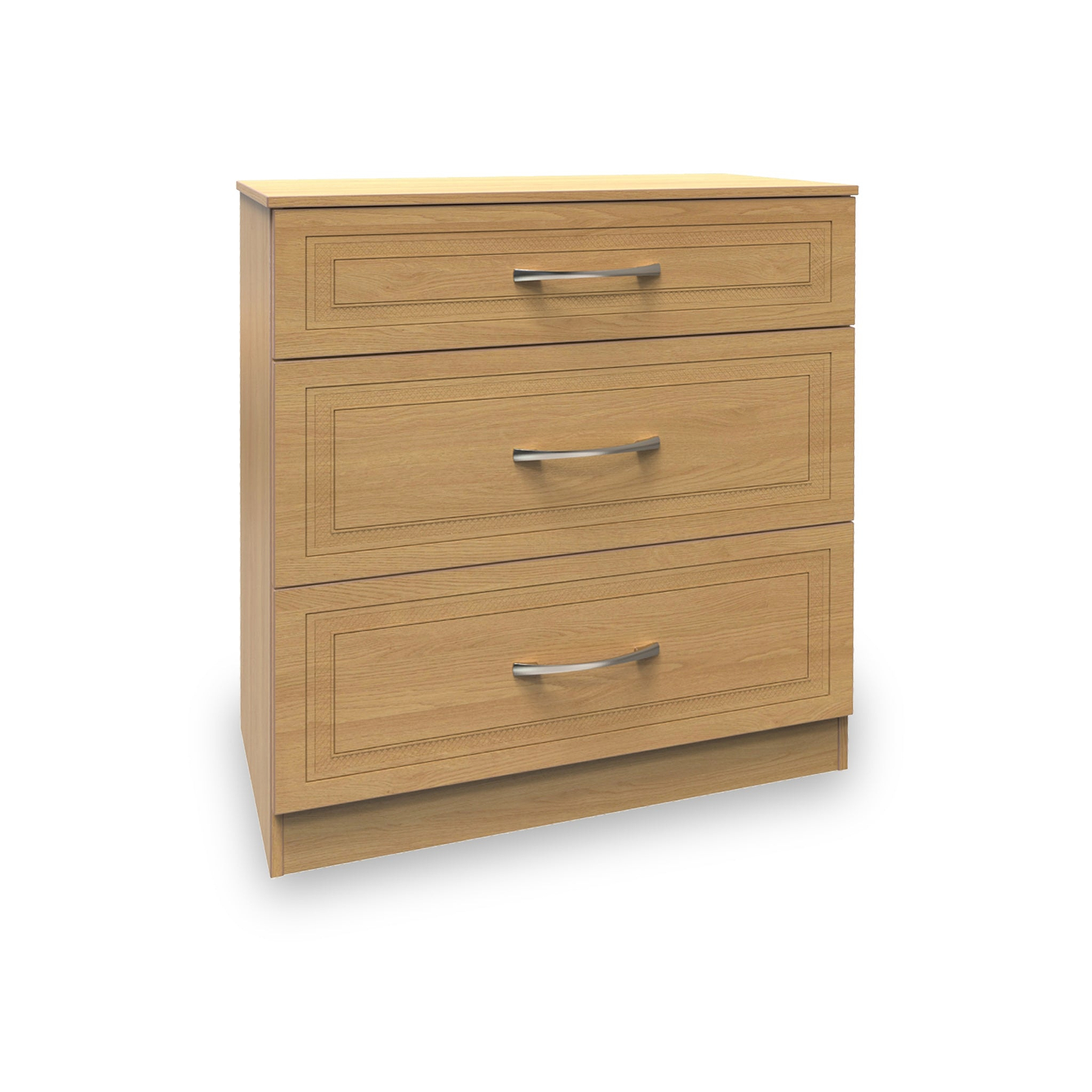 Kilgarth Modern Oak 3 Piece Bedroom Set by Roseland Furniture