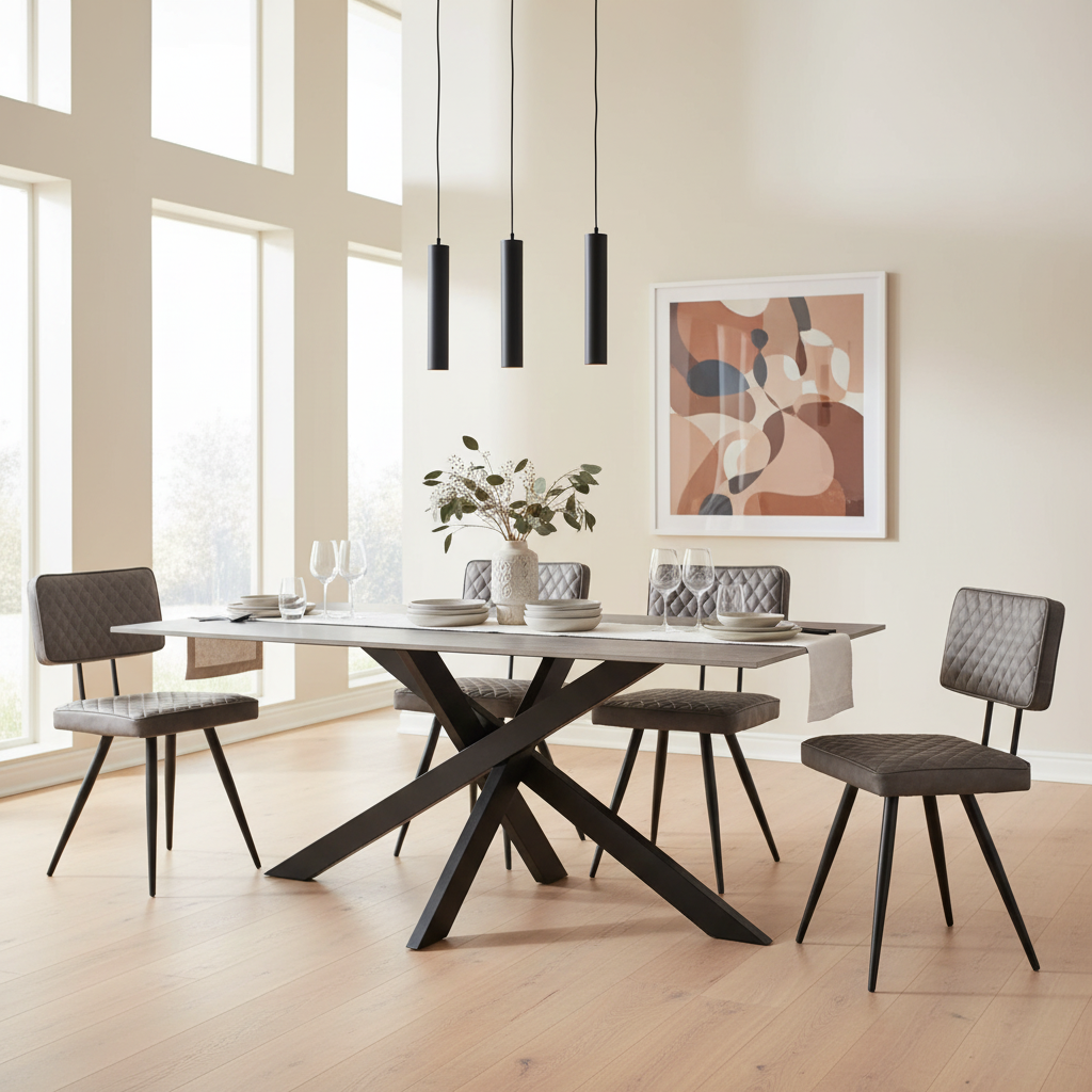 Harris 180cm Ceramic Dining Table from Roseland Furniture