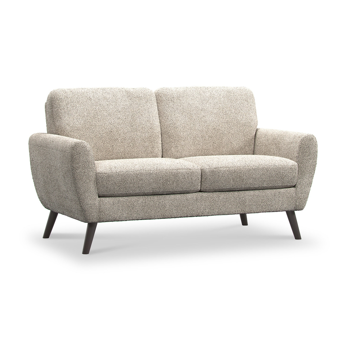 Dulcie Boucle 2 Seater Linen Dims from Roseland Furniture