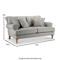 Norbury 2 Seater Sofa Linen from Roseland Furniture
