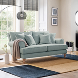 Norbury 2 Seater Sofa Aqua from Roseland Furniture