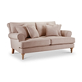 Norbury 2 Seater Sofa Soft Pink from Roseland Furniture