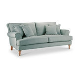 Norbury 3 Seater Sofa Aqua from Roseland Furniture