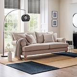 Norbury 3 Seater Sofa Beige from Roseland Furniture