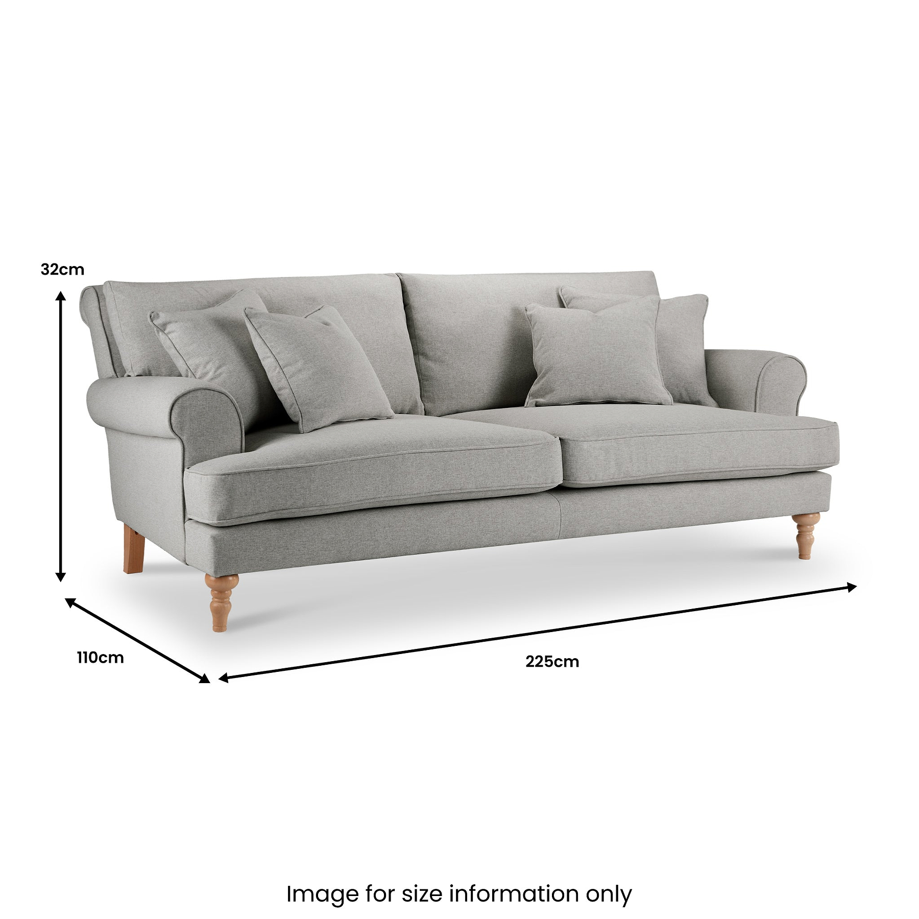 Norbury 4 Seater Sofa from Roseland Furniture
