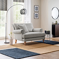 Norbury Snuggle Chair Linen from Roseland Furniture