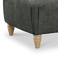 Pembroke Slate Footstool Close Up from Roseland Furniture