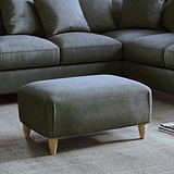 Pembroke Footstool Slate Life1 from Roseland Furniture