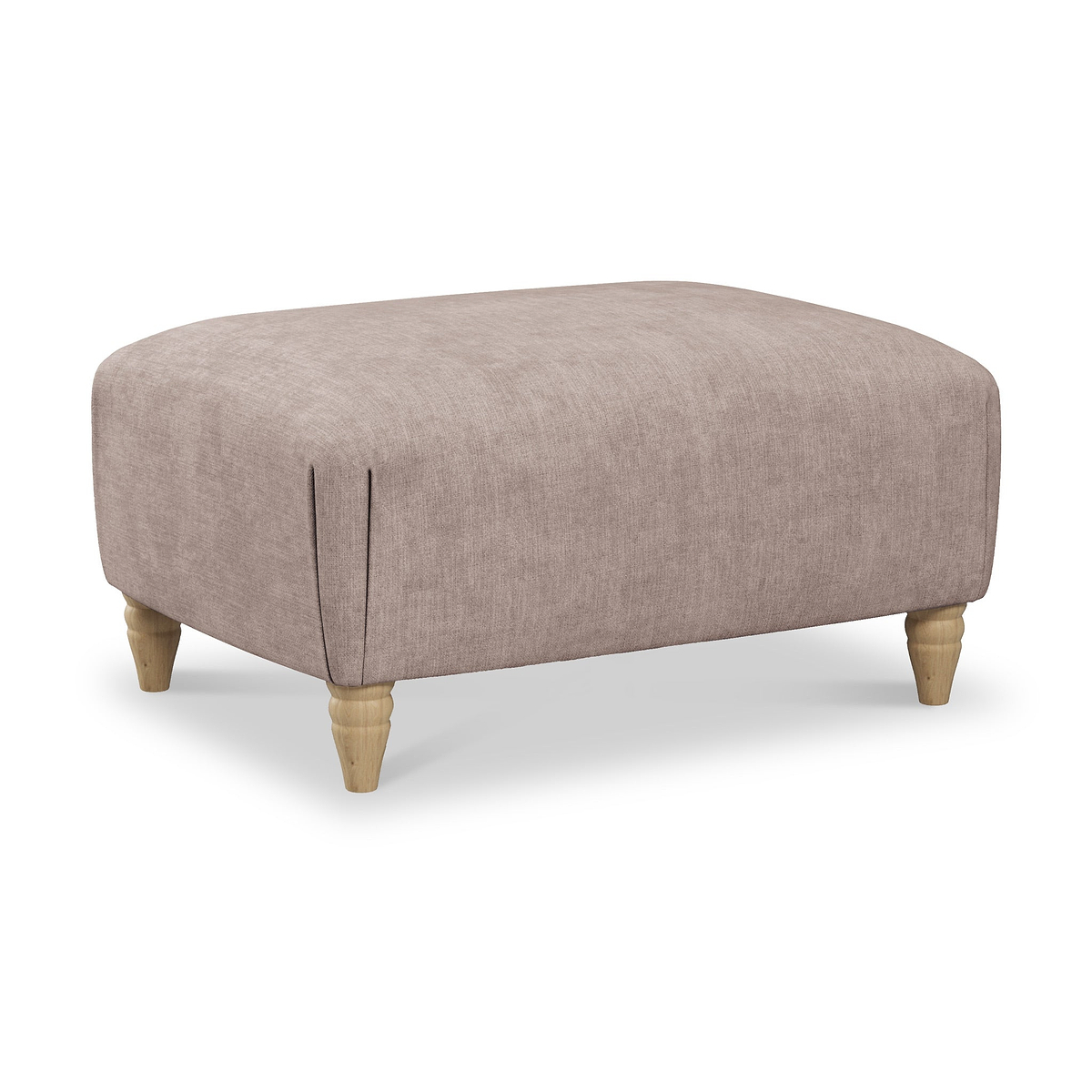 Pembroke Footstool Beige from Roseland Furniture