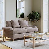 Pembroke 2 Seater Sofa Beige from Roseland Furniture