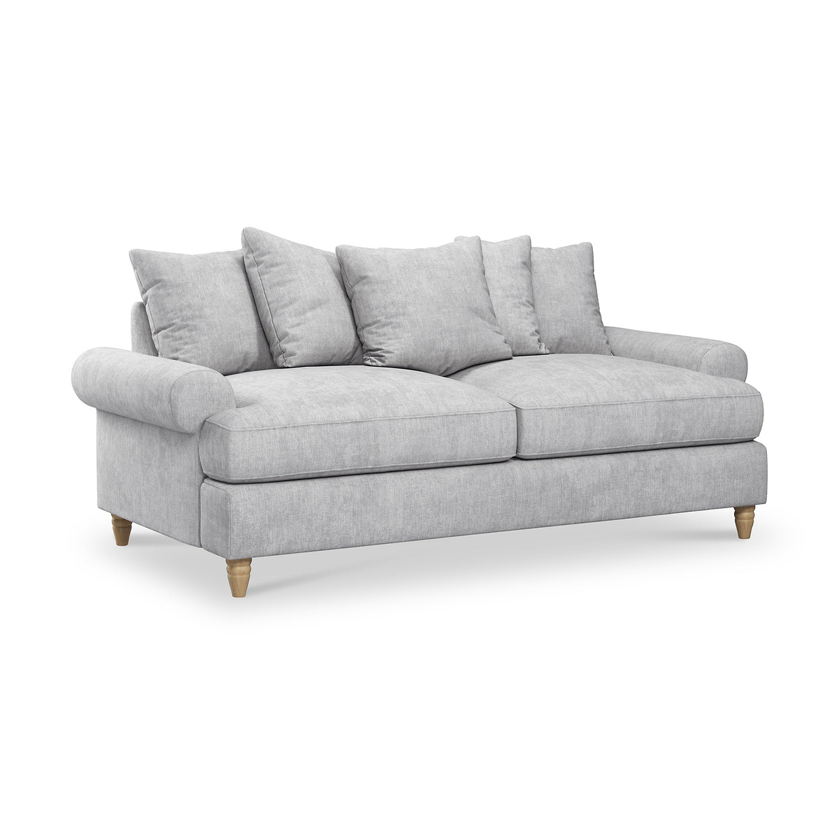 Pembroke 3 Seater Sofa Ashen from Roseland Furniture
