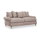 Pembroke 3 Seater Sofa Beige from Roseland Furniture