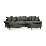 Pembroke Right Hand Corner Sofa Slate from Roseland Furniture