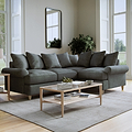Pembroke Right Hand Corner Sofa Slate from Roseland Furniture