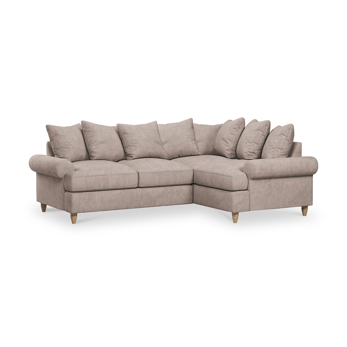 Pembroke Right Hand Corner Sofa Beige from Roseland Furniture
