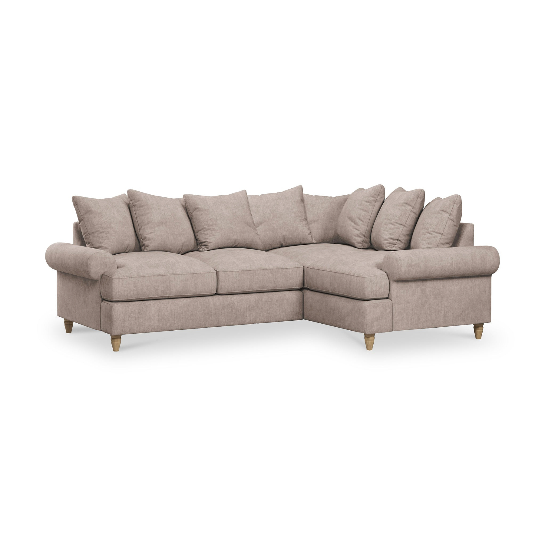 Pembroke Right Hand Corner Sofa Beige from Roseland Furniture