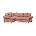 Pembroke Left Hand Corner Sofa Coral from Roseland Furniture