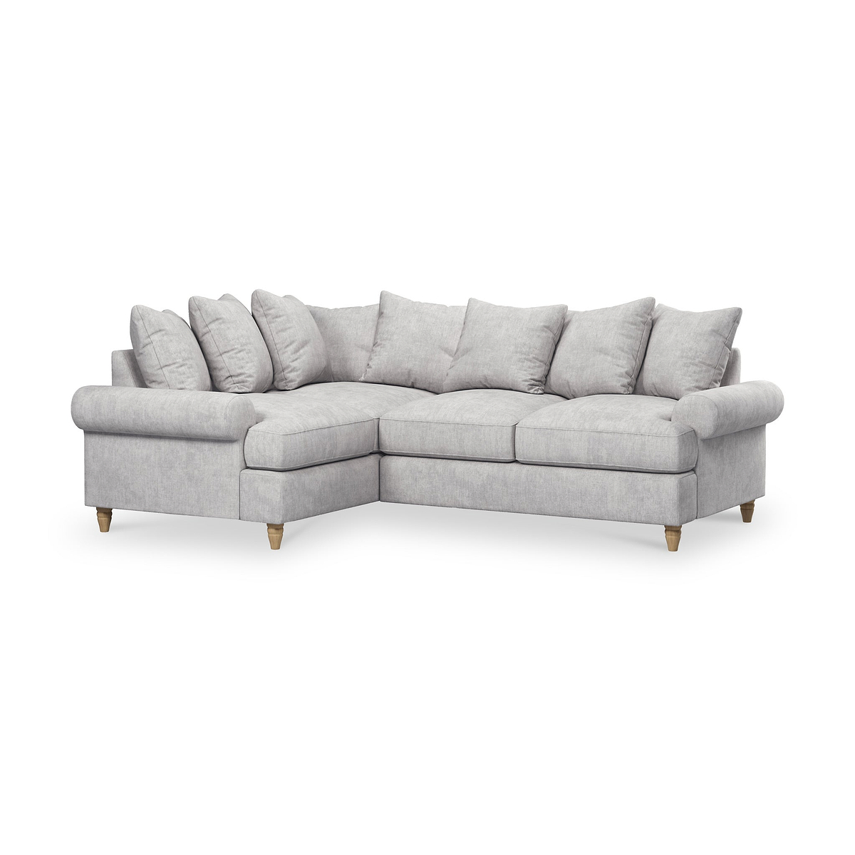 Pembroke Left Hand Corner Sofa Ashen from Roseland Furniture