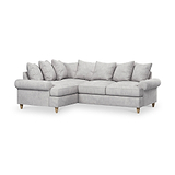 Pembroke Left Hand Corner Sofa Ashen from Roseland Furniture