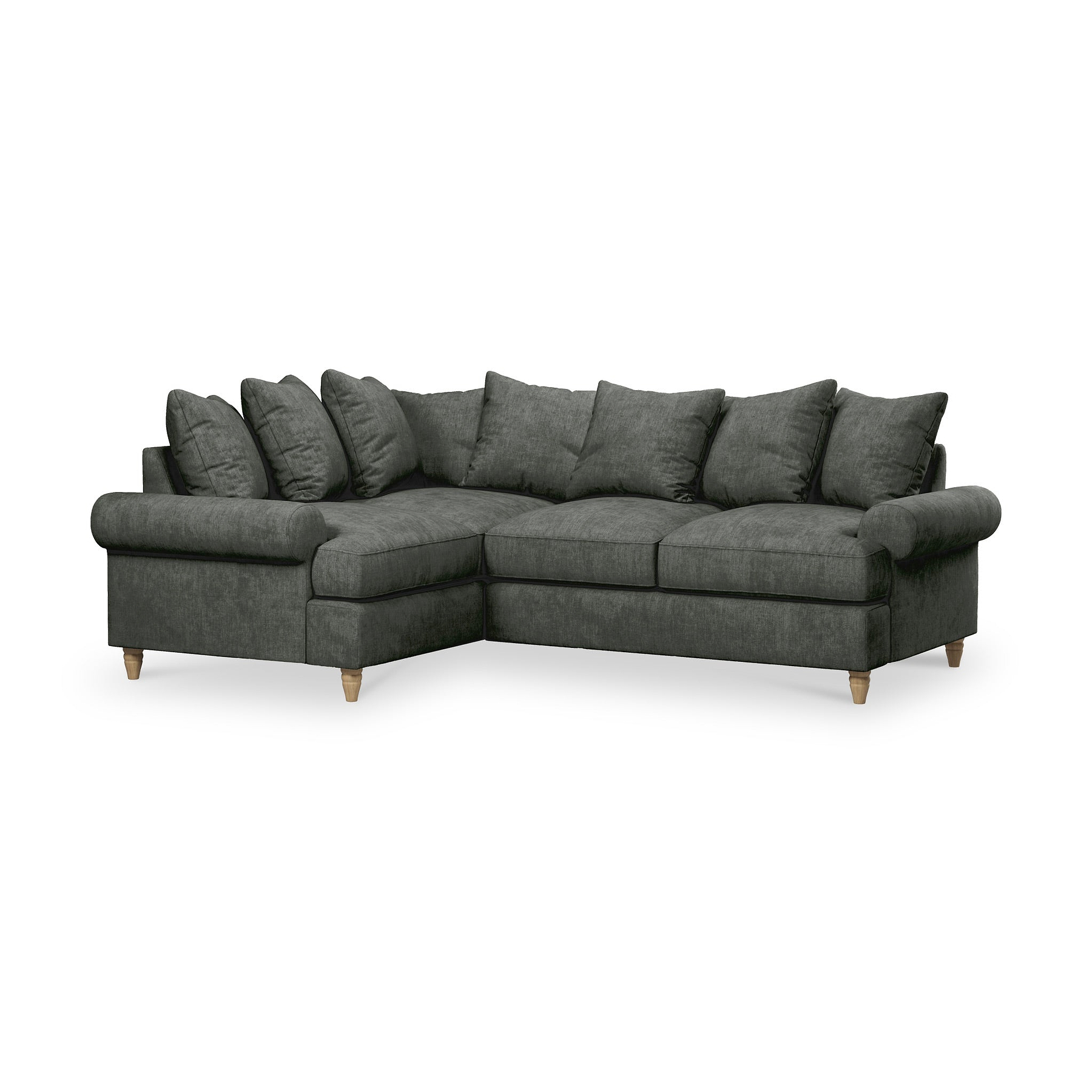 Pembroke Left Hand Corner Sofa Slate from Roseland Furniture