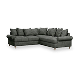 Pembroke Corner Sofa Slate from Roseland Furniture