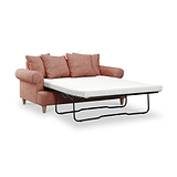 Pembroke 2 Seater Sofabed Coral from Roseland Furniture