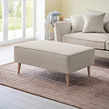 Elmbury Footstool Linen from Roseland Furniture