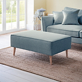 Elmbury Footstool Denim from Roseland Furniture