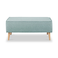 Elmbury Footstool Aqua from Roseland Furniture