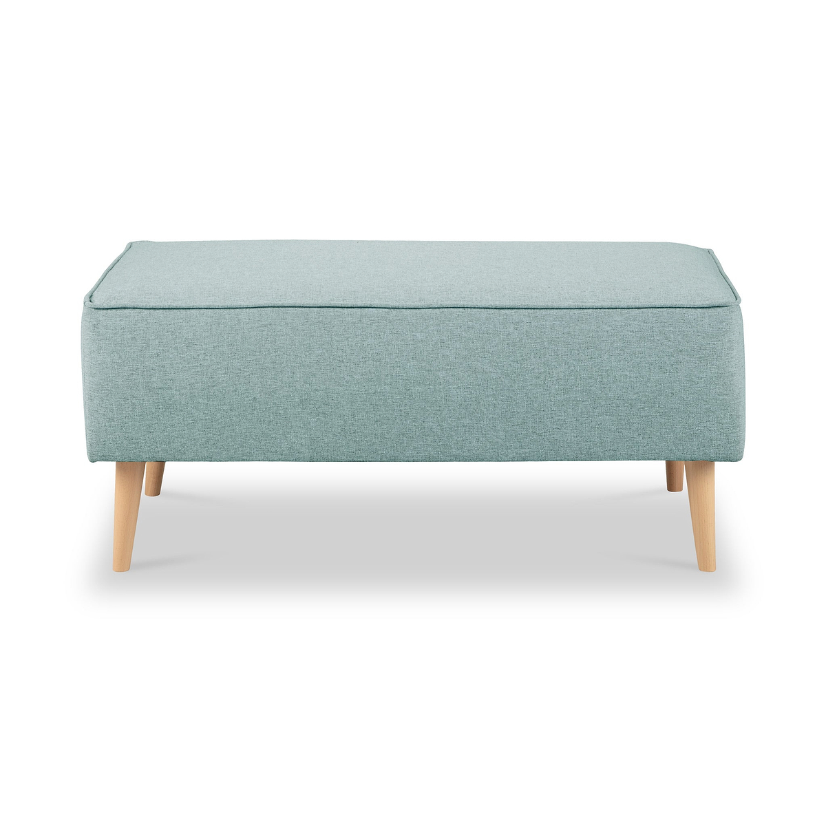 Elmbury Footstool Aqua from Roseland Furniture