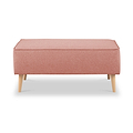 Elmbury Footstool Coral from Roseland Furniture