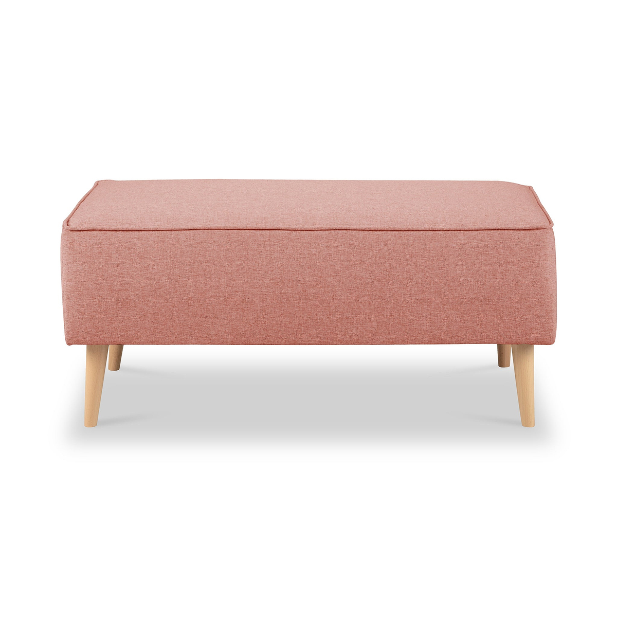 Elmbury Footstool Coral from Roseland Furniture