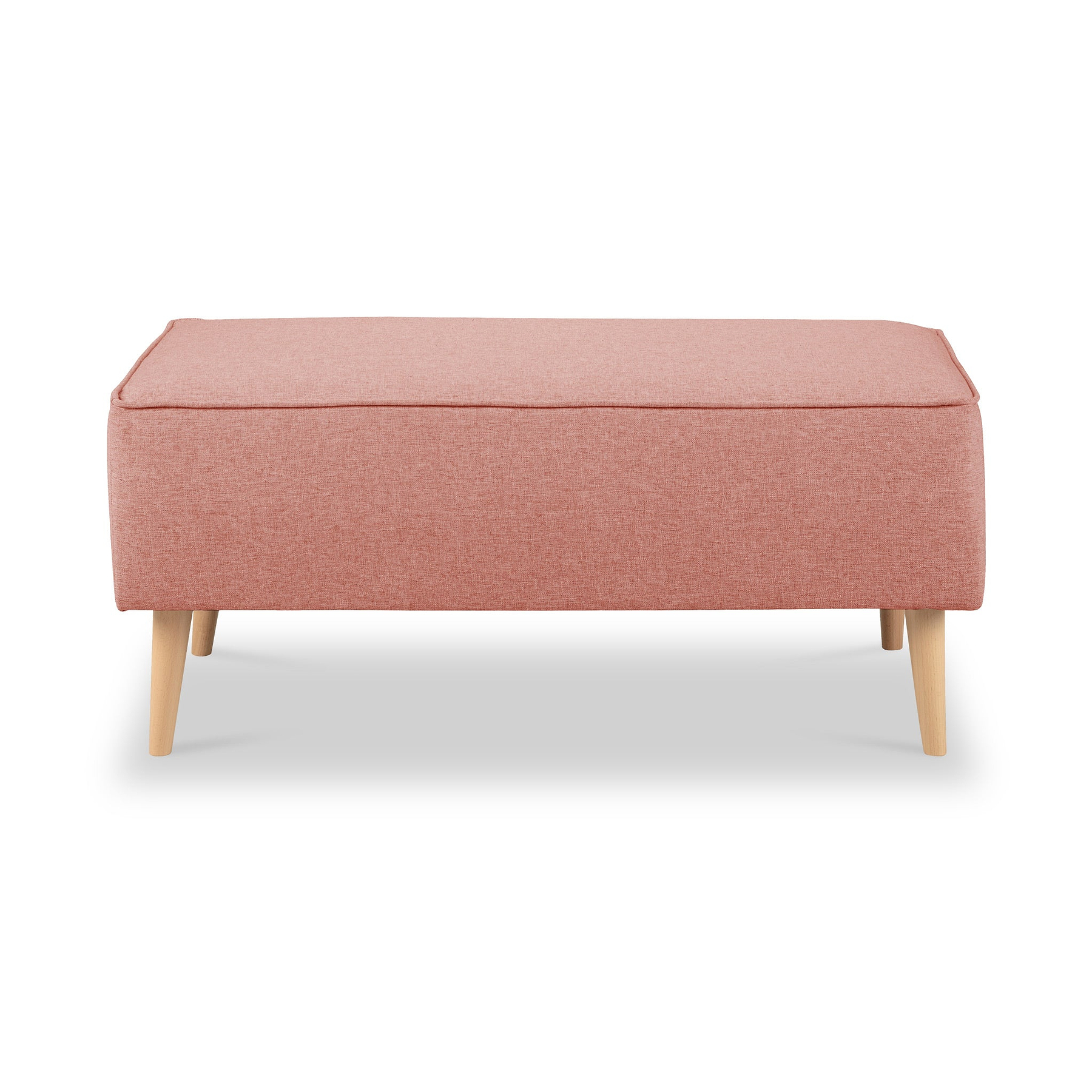 Elmbury Footstool Coral from Roseland Furniture
