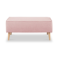 Elmbury Footstool Pink from Roseland Furniture