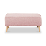 Elmbury Footstool Pink from Roseland Furniture