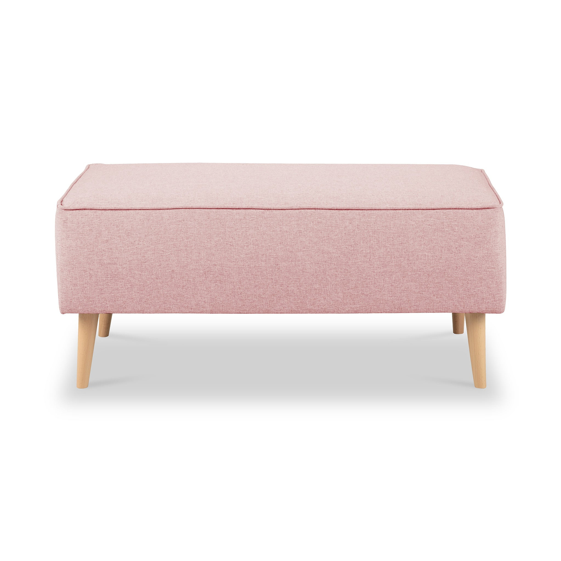 Elmbury Footstool Pink from Roseland Furniture