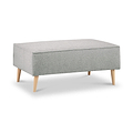 Elmbury Footstool Ashen from Roseland Furniture
