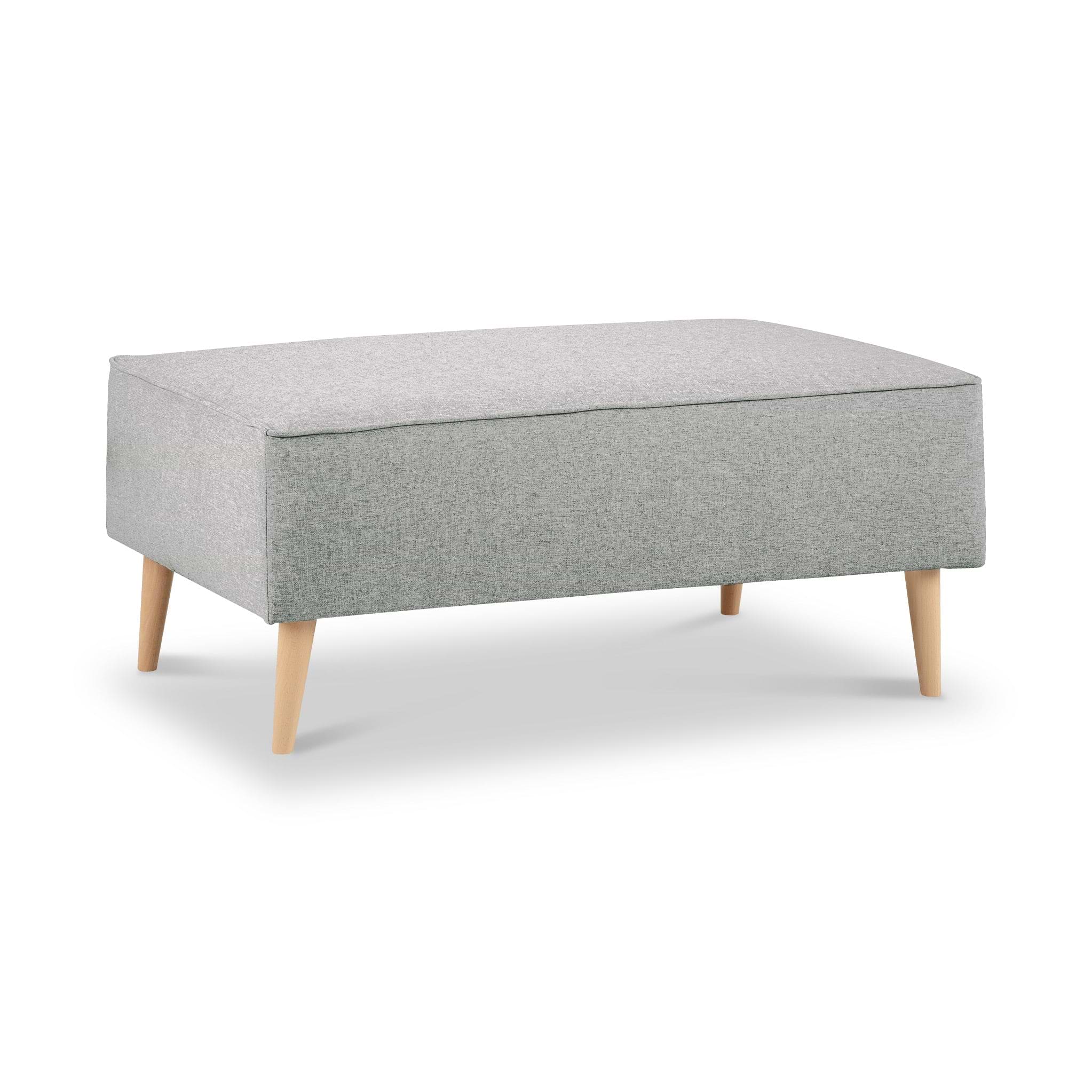 Elmbury Footstool Ashen from Roseland Furniture