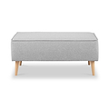 Elmbury Footstool Ashen from Roseland Furniture